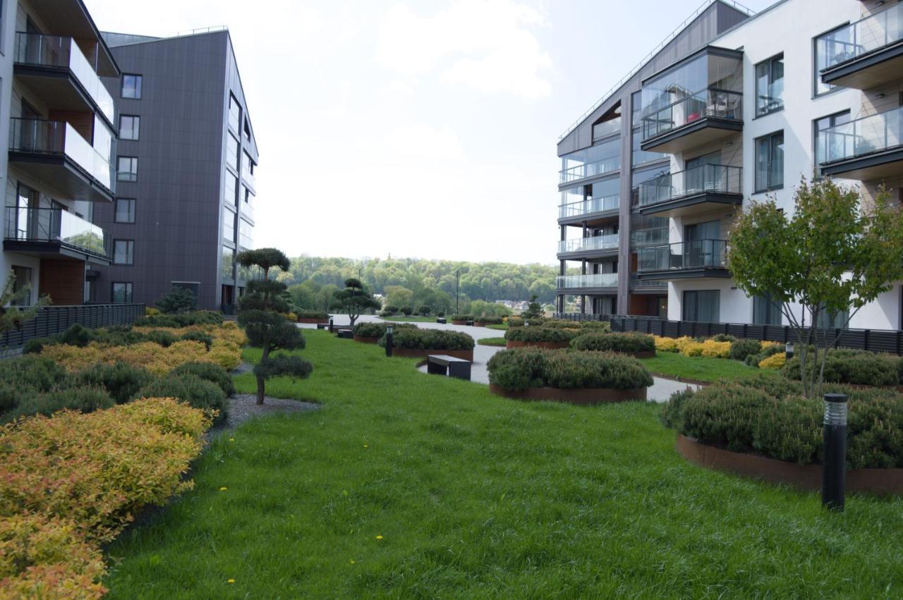 Castle Town Apartment Каунас Екстер'єр фото